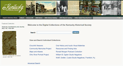 Desktop Screenshot of kyhistory.com